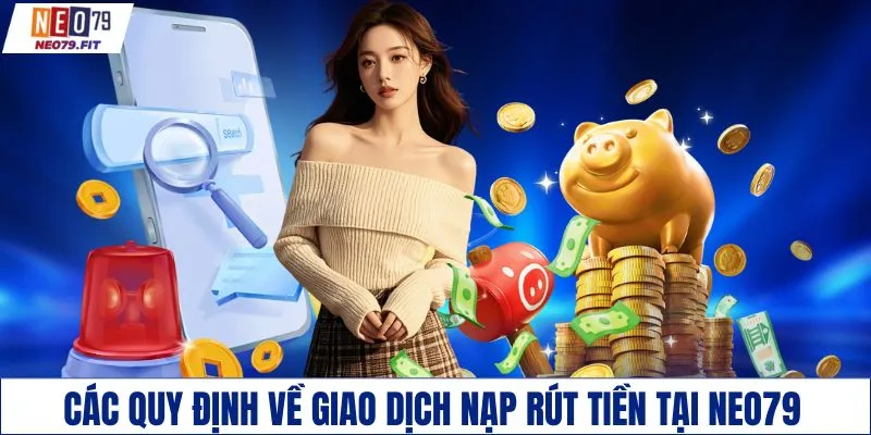 Các quy định về giao dịch nạp rút tiền tại NEO79