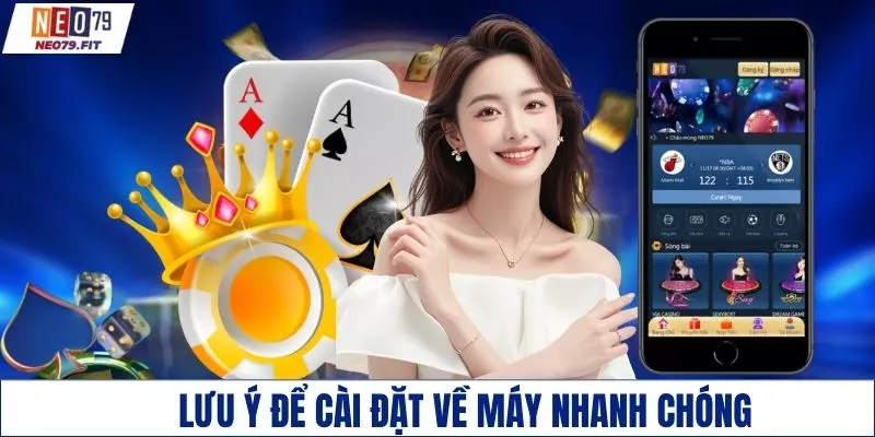 Lưu ý cho người chơi để cài đặt thành công