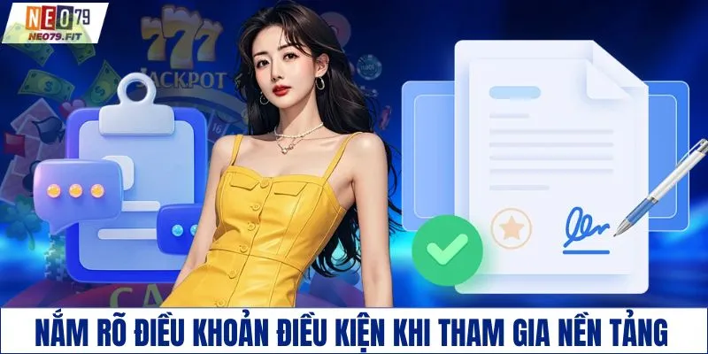 Nắm rõ điều khoản điều kiện khi tham gia nền tảng