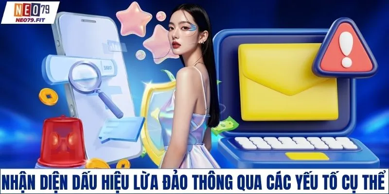 Nhận diện dấu hiệu lừa đảo thông qua các yếu tố cụ thể