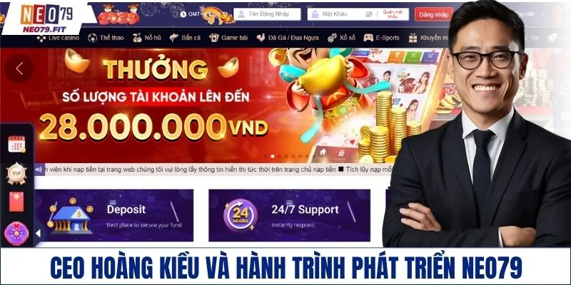 CEO Hoàng Kiều và hành trình phát triển NEO79