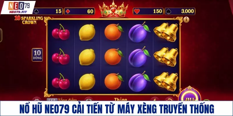 Nổ hũ NEO79 cải tiến từ máy xèng truyền thống